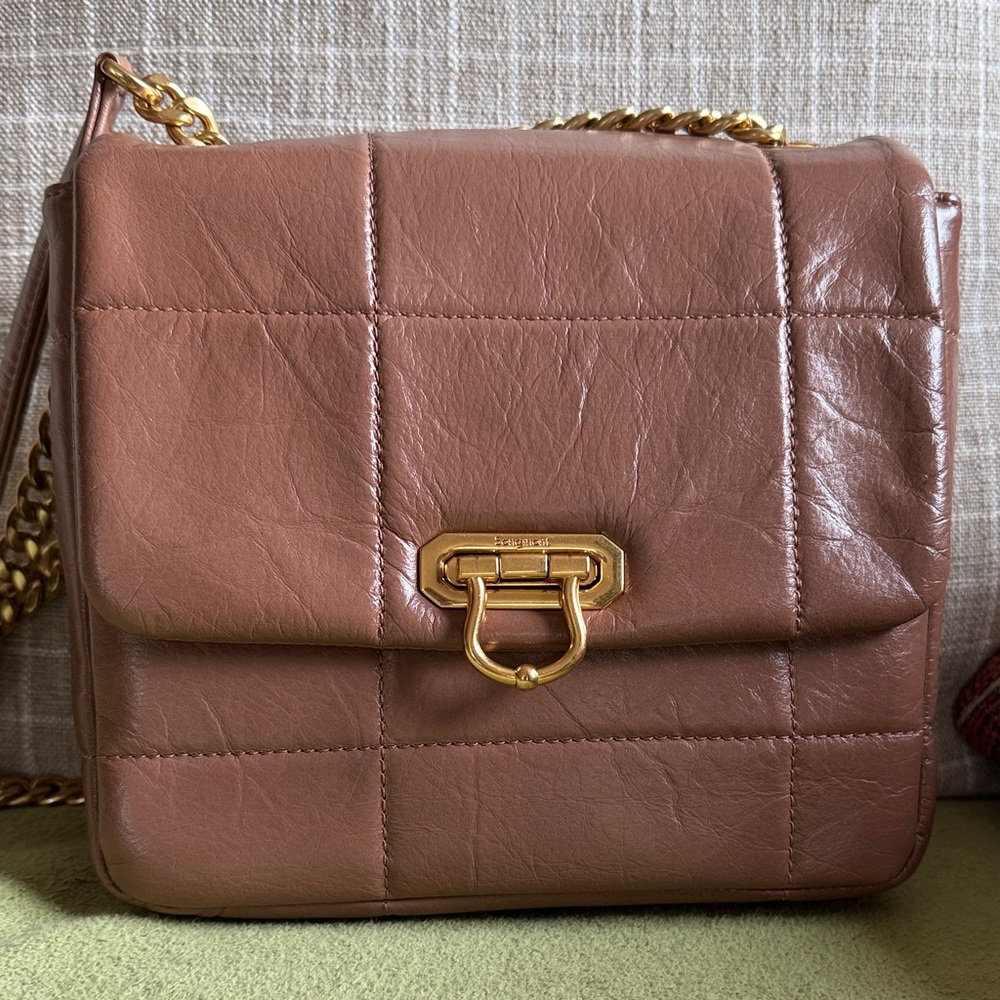 Songmont Medium Chocolate Crossbody Bag